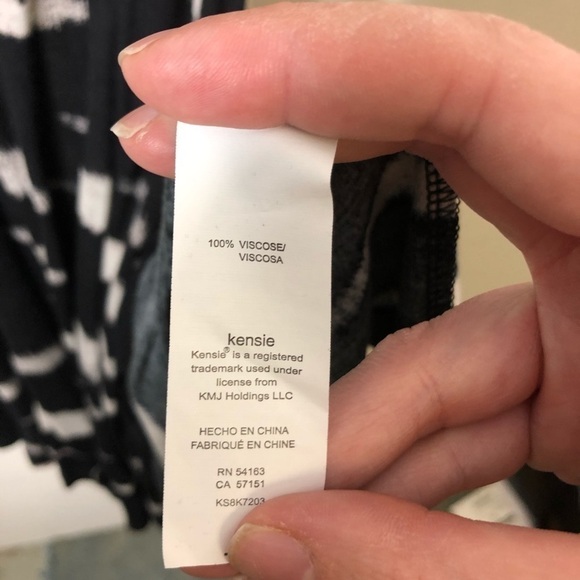 Kensie Cowl Neck Animal Print Dress NWT Small - Picture 6 of 8